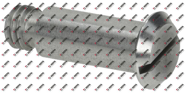 bolt ø 9mm L 31mm thread M8x1.25 SS