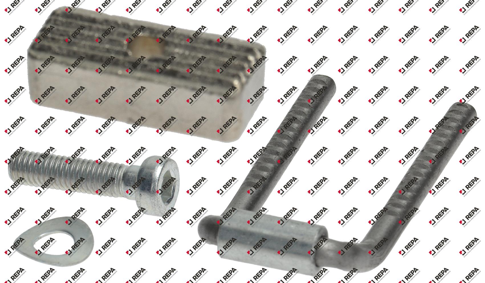 Kloben H 19 mm L 38 mm B 26 mm BA 20 mm
