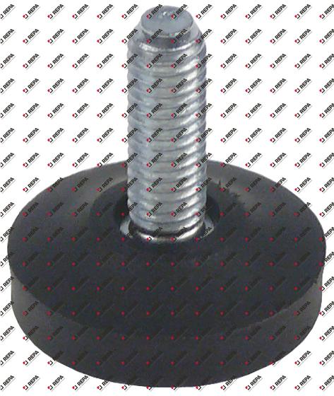 equipment foot thread M8x1.25 thread L 23mm H 10mm