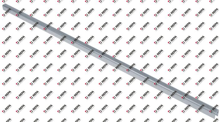 U-Profil für Verdampfer L 635mm B 16mm H 13mm