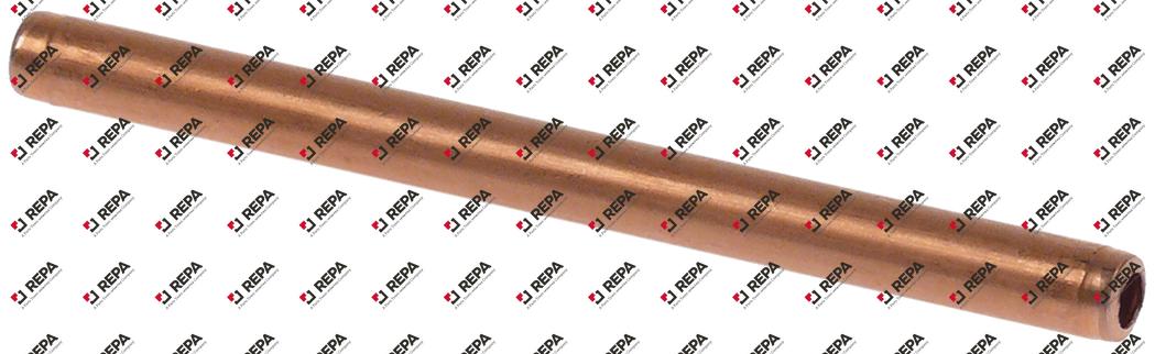 Kupferrohr Kupfer ID ø 4,5mm L 110mm Rohr ø 6