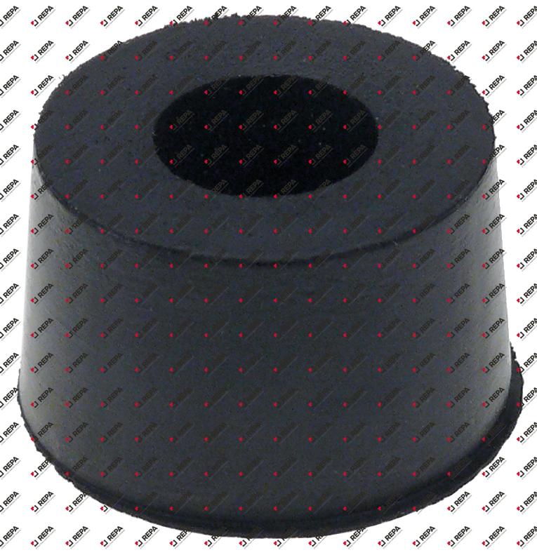 Gerätefuß ø 20mm H 13mm Bohrung ø 5mm Gummi
