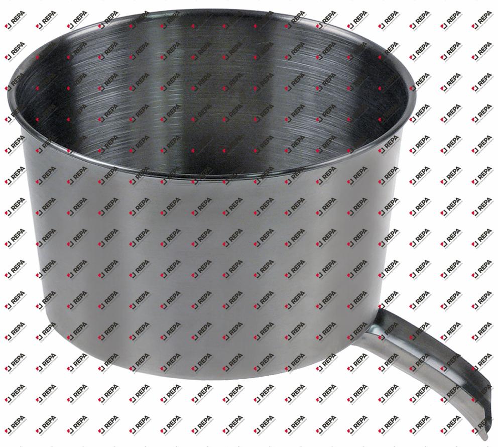 bacinella di raccolta ø 170mm fori ø 56mm H 100mm