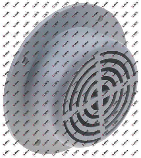 Lüftungsgitter ø 116 mm H 36,5 mm BA 71 mm