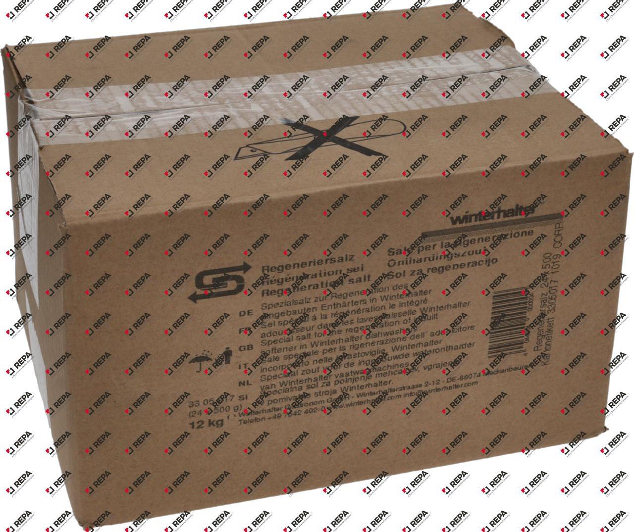 Sale per rigenerazione contenuto 0,5kg 24pz