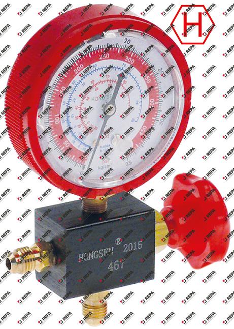 Monteurhilfe R12/R22/R134a/R404a 1 Weg ø 80 mm