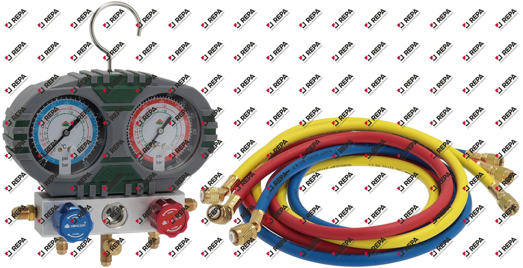 Manifold R410a 2 voies ø 80mm modèle HS-S36F