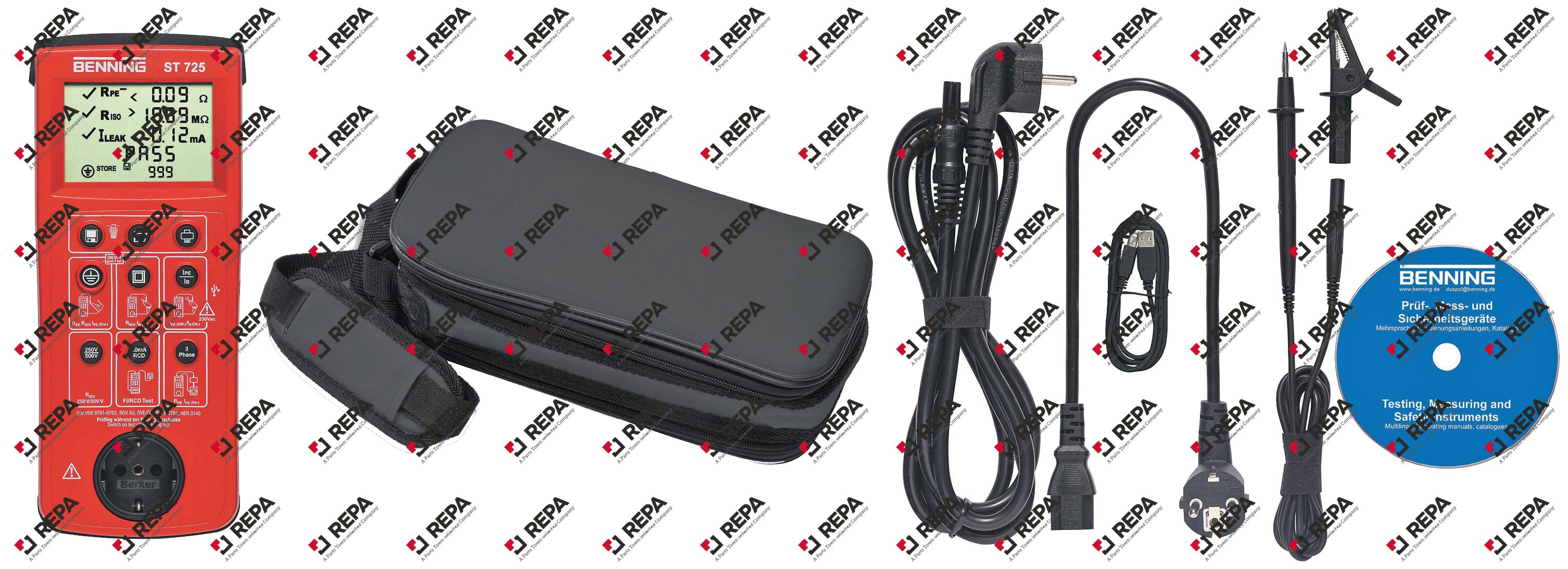 appliance tester BENNING ST 725 DIN VDE 0701-0702