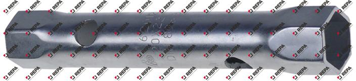 Rohrsteckschlüssel Stahl verchromt L 170 mm