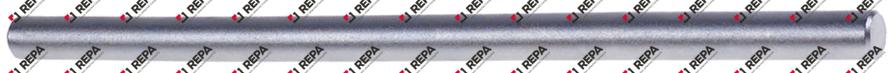 Drehstift Stahl verchromt ø 12 mm L 250 mm