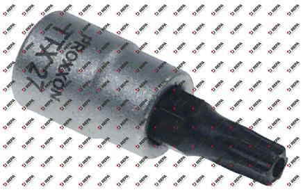 Torxbit met boring grootte TX27 1/4"