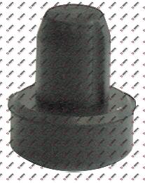 Pied d'appareil caoutchouc ø 20mm H 9mm
