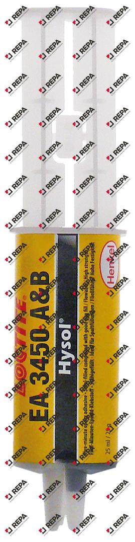Liquid metal LOCTITE 3450 A+B 25ml twin syringes