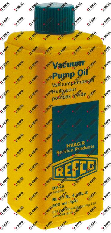 Huile pour pompe aspirante type DV-45 0,5l