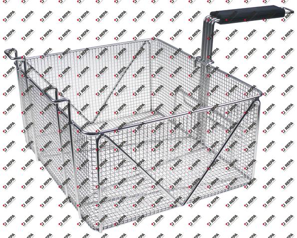 fryer basket W1 350mm L1 310mm H1 160mm H2 230mm