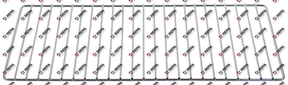 shelf W 365mm D 165mm H 7mm wire gauge frame 4mm