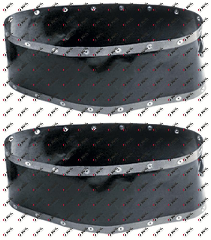 PTFE hose L 819mm W 130mm for HEBT-5V Qty 2pcs
