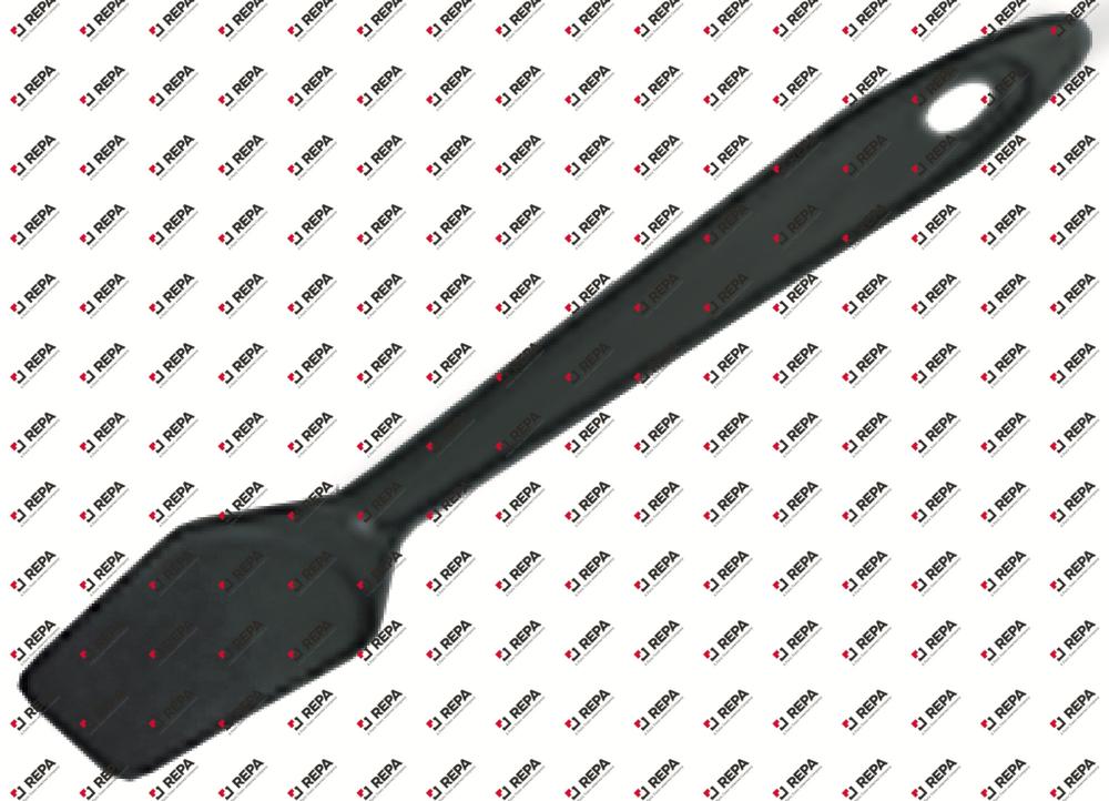 scraper plastic black L 355mm with handle flat