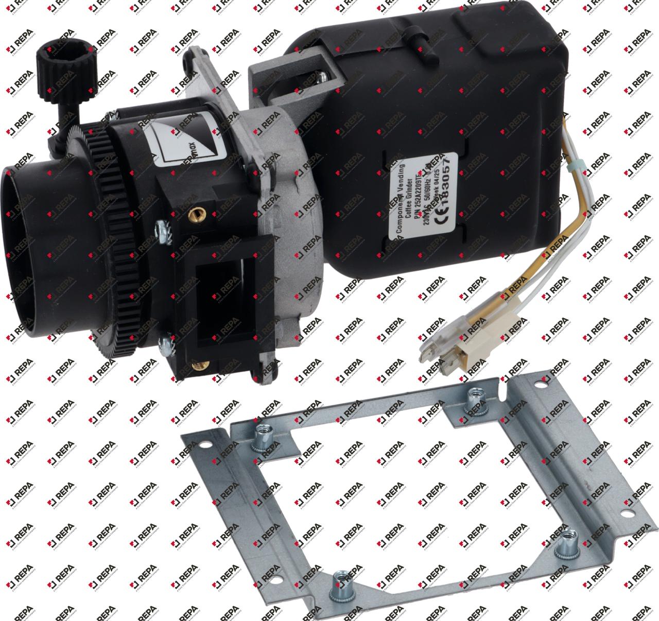 Grinding burrs complete 230 V suitable for Crane