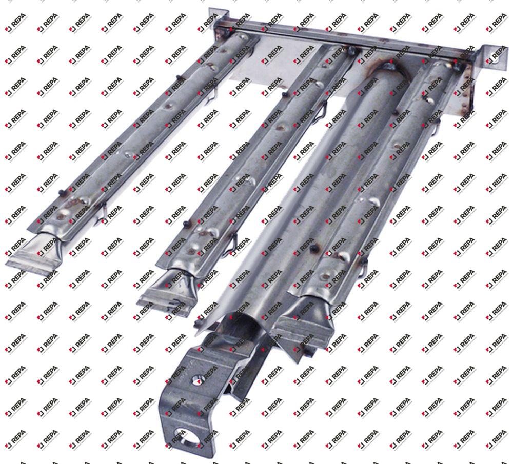Stabbrenner 3-reihig L 480 mm B 305 mm H 60 mm