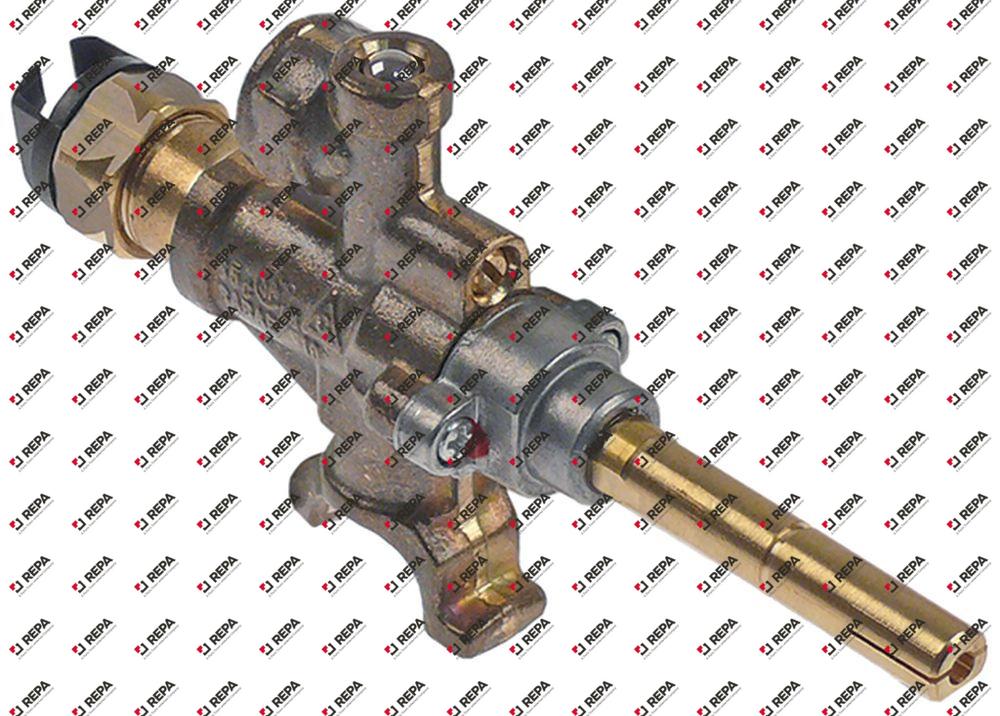 gas tap SABAF type 10 gas inlet pipe flange ø16mm