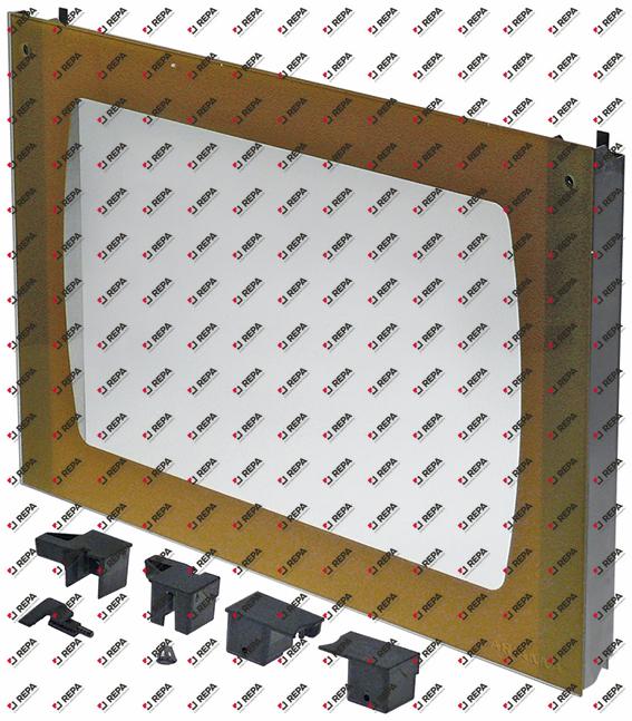 Glasscheibe EP außen für Unox XF130