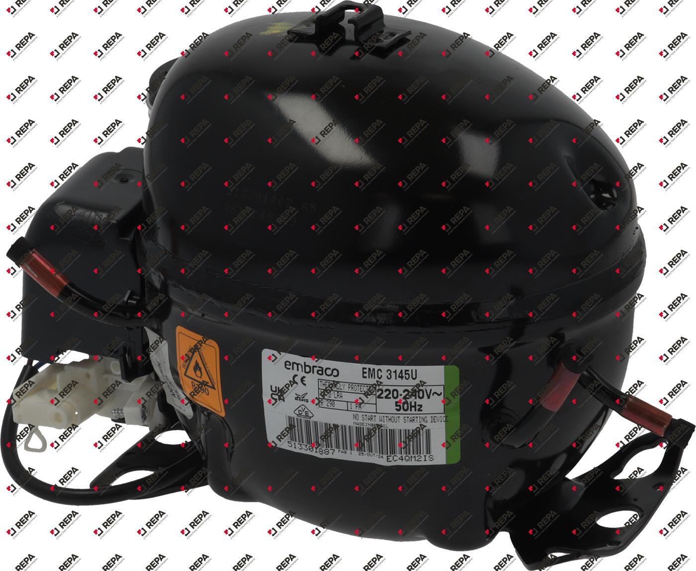 Kompressor EMC3145U Kältemittel R290A