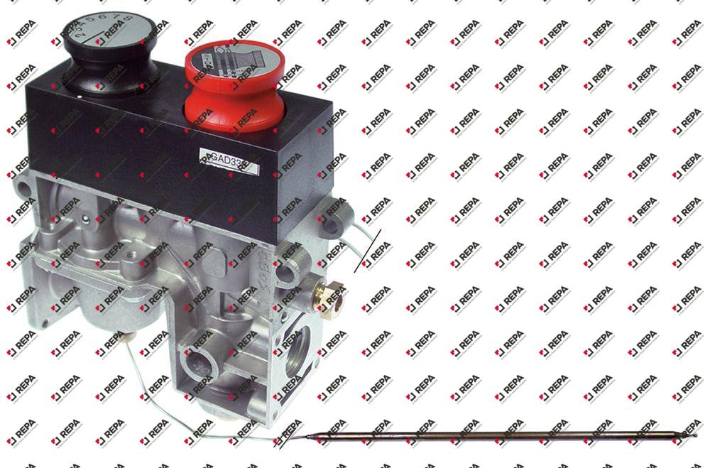 Gasthermostat T.max. 450°C Gaseingang 1/2"