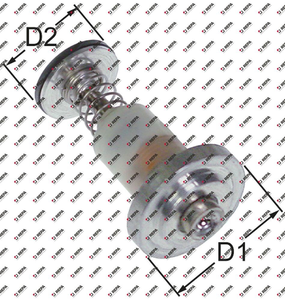 Magneetspoel D1 ø 19mm D2 ø 14mm L 32mm