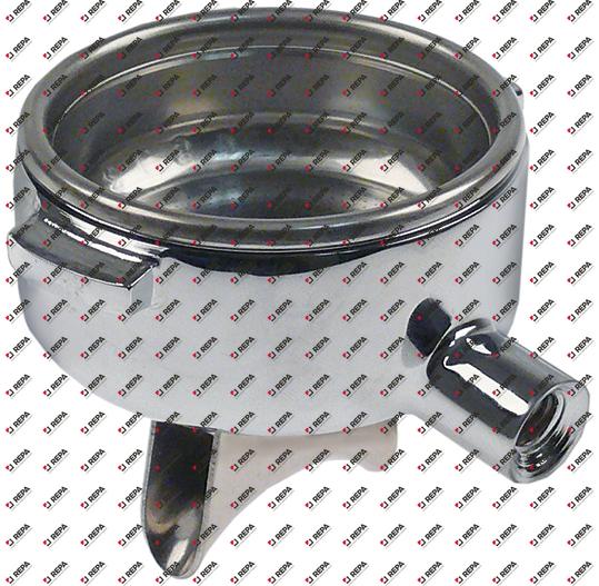 Filter holder chrome-plated brass ID ø 58mm