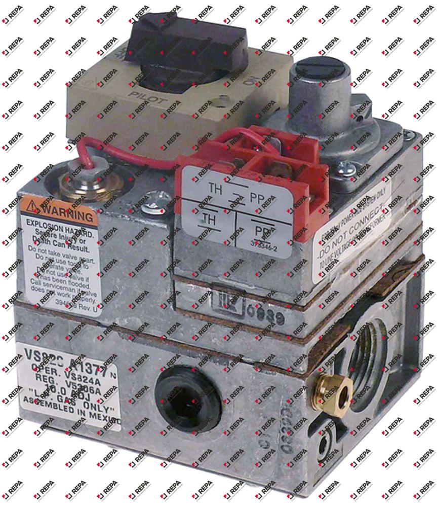 gas valve type VS820A LPG 0,75V gas inlet 3/4