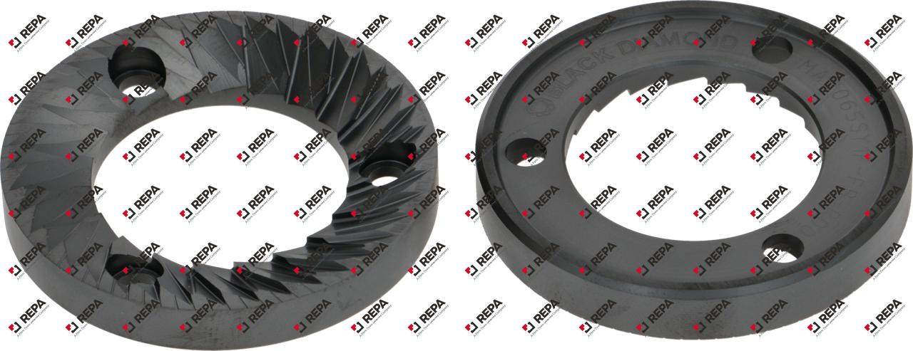 MEULE PLATE 65 ESPRESSO SPECIALTY BLACK percees