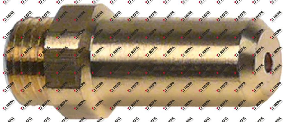 Gasdüse Gewinde M10x1 SW 12  Bohrung ø 1,85 mm