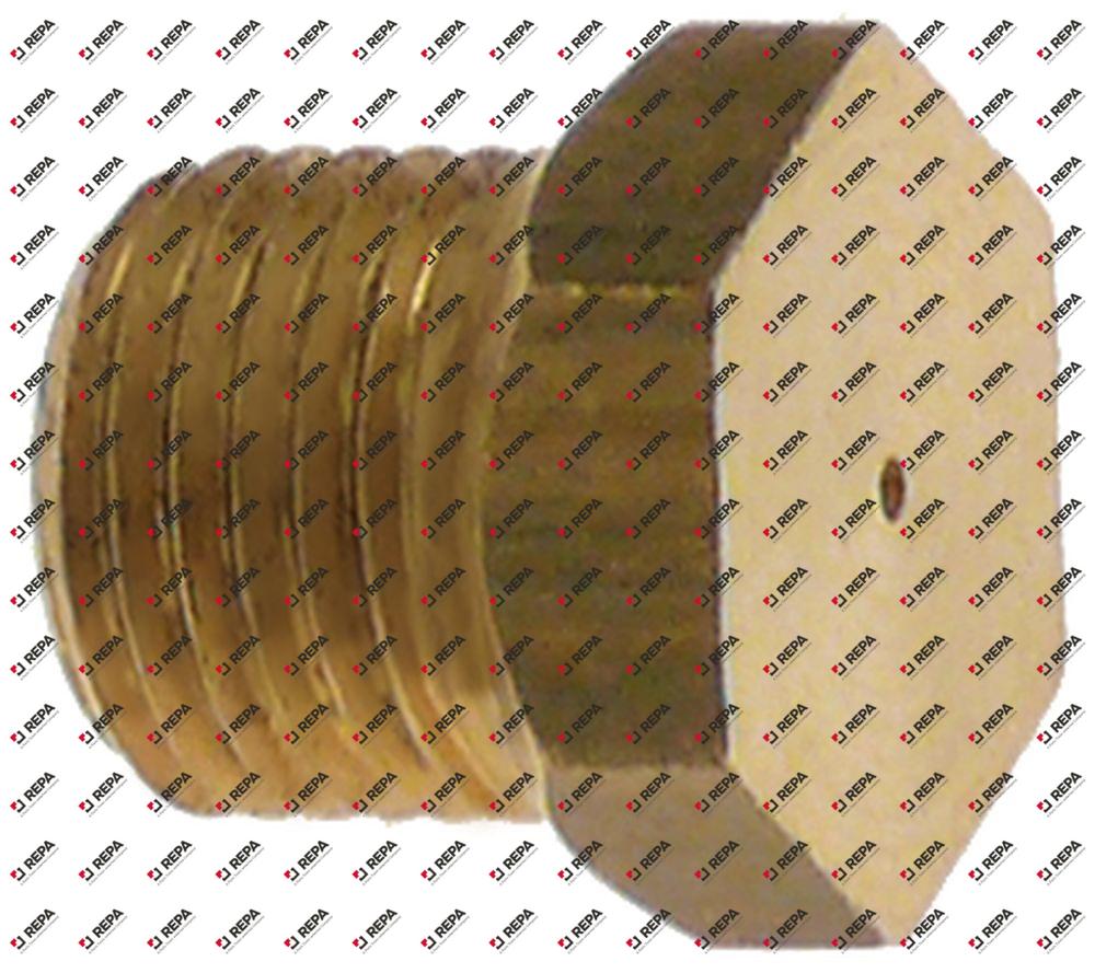 Gasdüse Gewinde M10x1 SW 12  Bohrung ø 1,6 mm