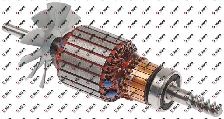 rotor 220-240V L 180mm passend voor KitchenAid