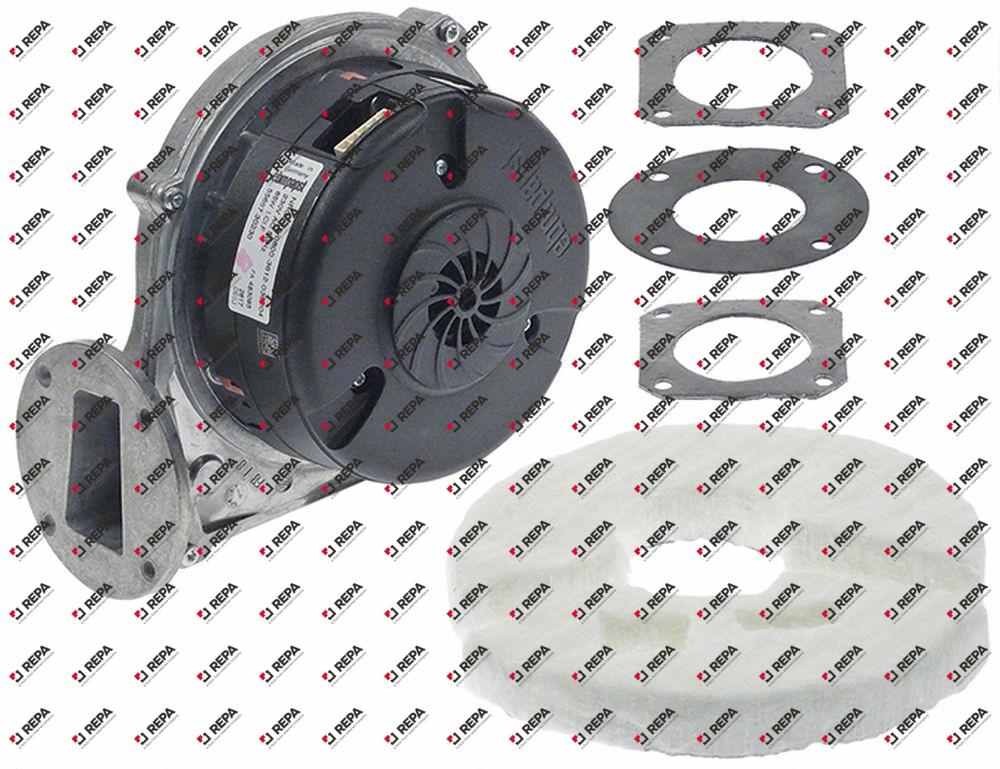 Brennergebläse Kombidämpfer 230V 65W LA 50mm