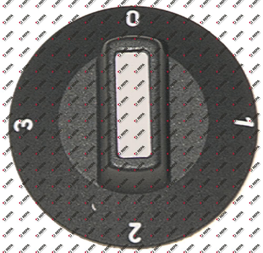 Knebel Schalter 4-Takt ø 50 mm Achse ø 6x4,6mm