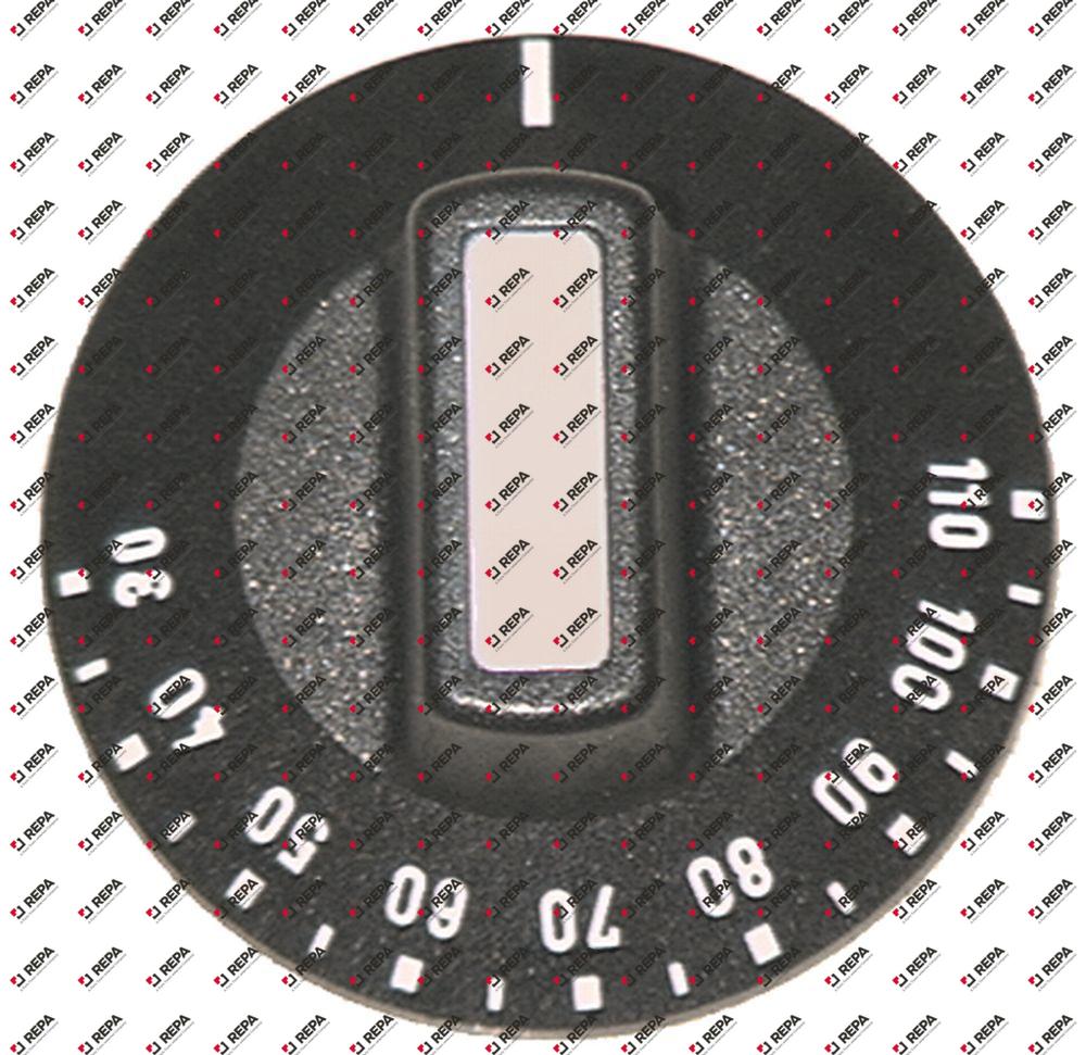 Knob thermostat t.max. 110°C ø 50mm