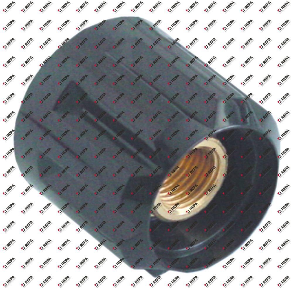 Knebel ø 51mm Gewinde Tr18x2 schwarz