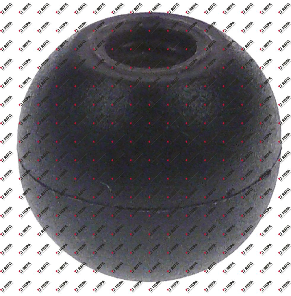 λαβή μπάλα σπείρωμα M8  ø 25mm μαύρο ματ  -