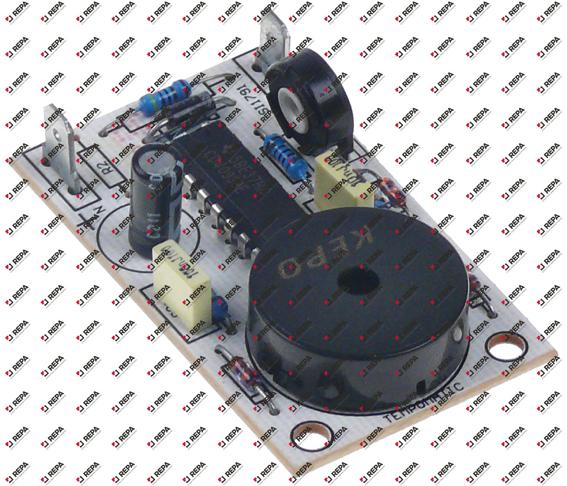 buzzer board 24V connection male faston 4.8mm