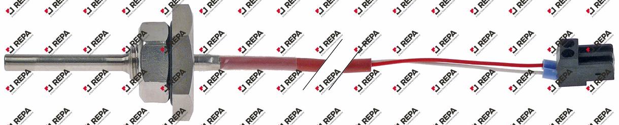 temperature probe Pt100 cable PTFE