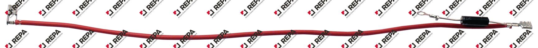 HV-Diode Kabellänge 410 mm für Mikrowellen