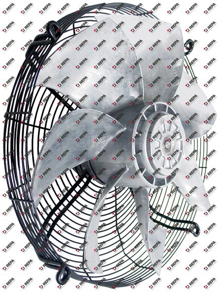 Fan ZIEHL-ABEGG 410/540W 400V ø 475mm 1340/1560rpm