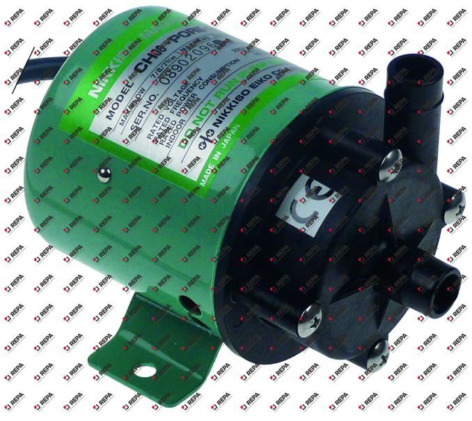 pompe 33W 230V 60Hz entrée ø 14mm sortie ø 14mm