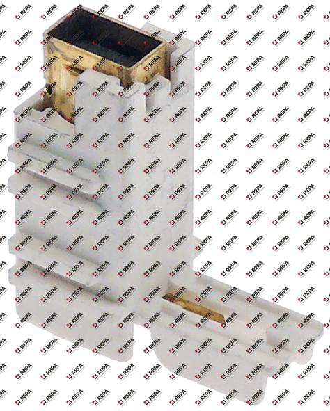 Motor carbon brush set without cable for motor