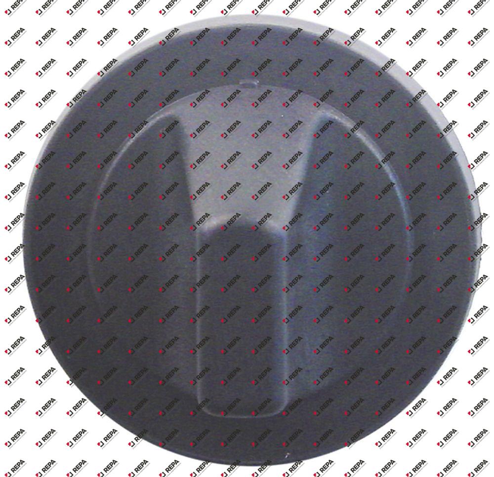 Knebel ohne Symbol ø 72mm Achse ø 10x8mm