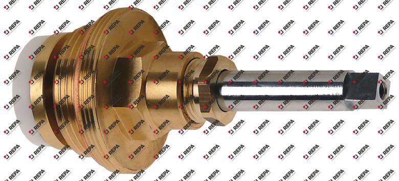Oberteil verchromt Gewinde 1¼" für Dampfhahn 1"