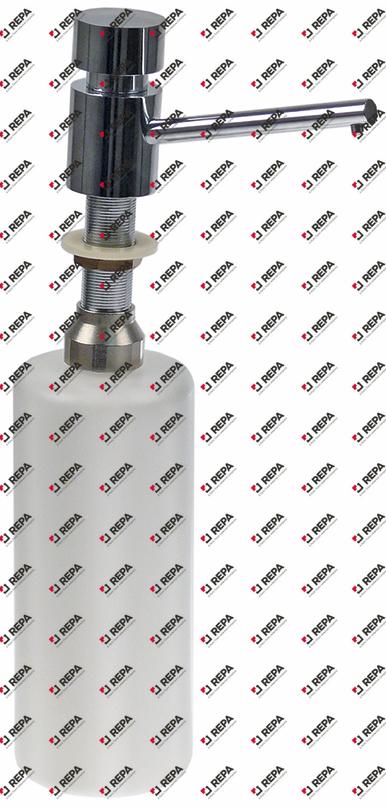 Distribudor de jabón latón cromado ø 45 mm H 85 mm