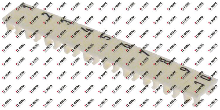 Targhetta d'identificazione 1-10